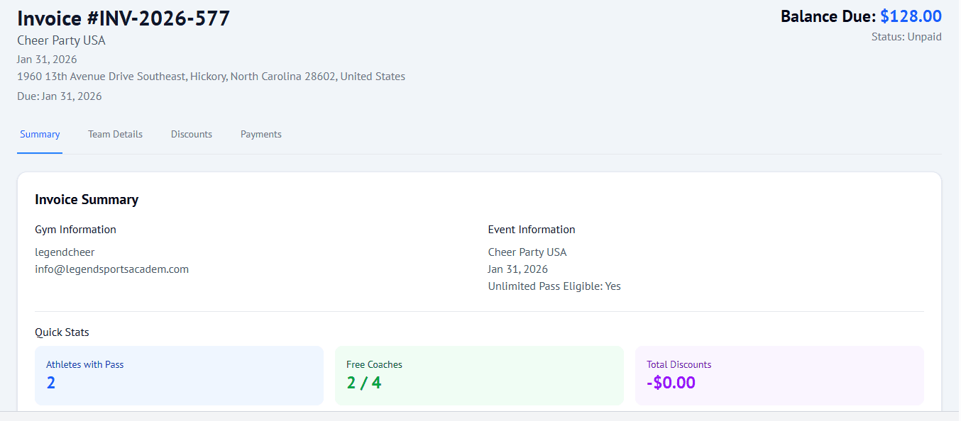 View Your Invoice